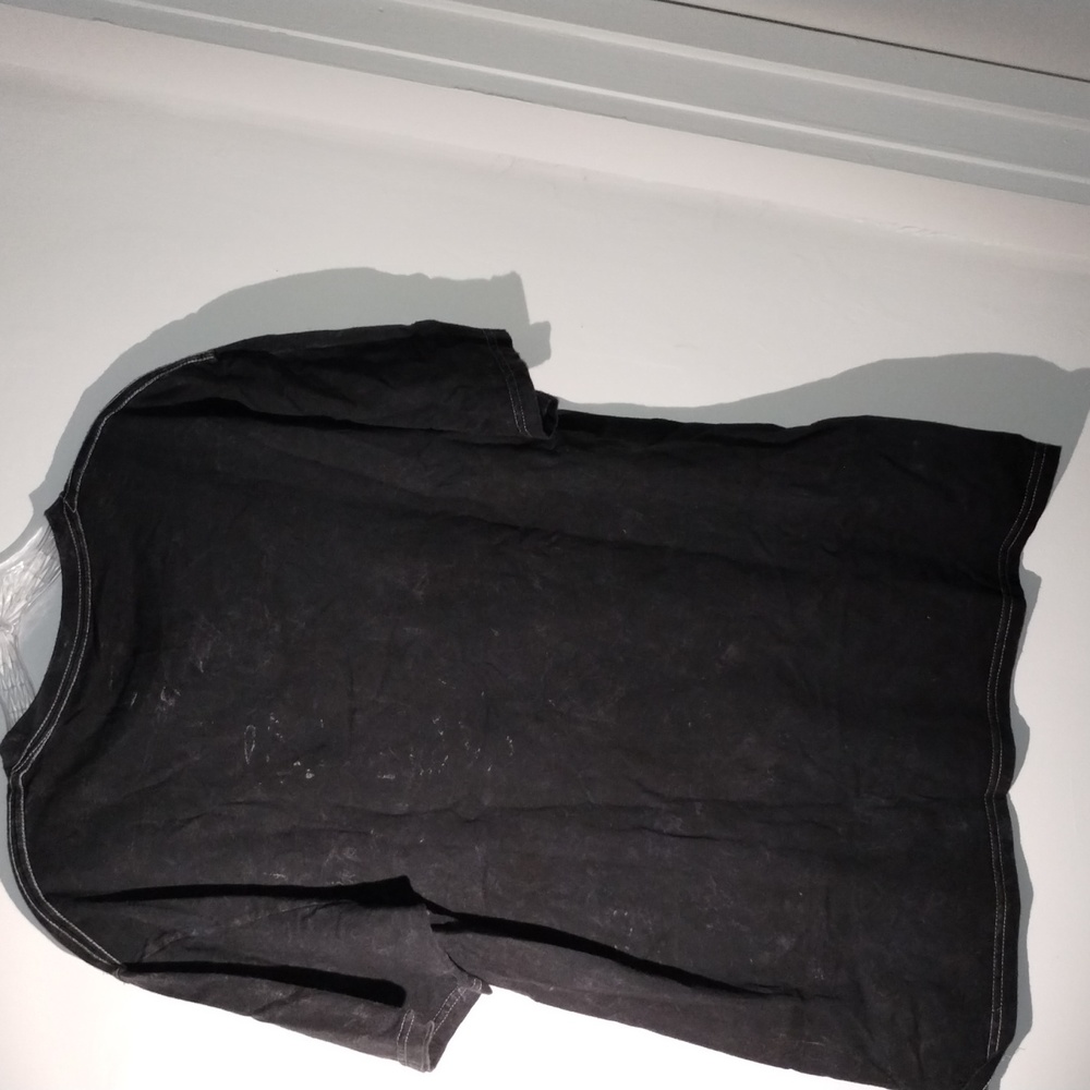 Aaliyah Tshirt M or L black cotton nwot - Picture 3 of 8